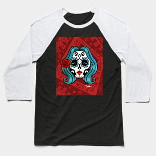 Nesshead Sugar Skull 00 Baseball T-Shirt